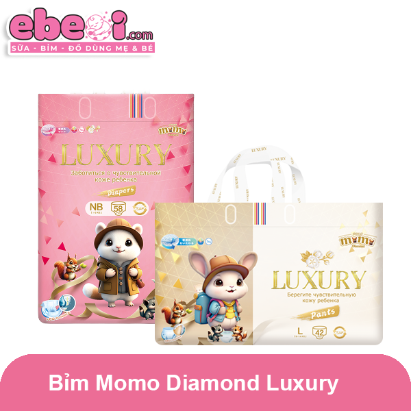 Tã/Bỉm Quần/Dán Momo Diamond Luxury