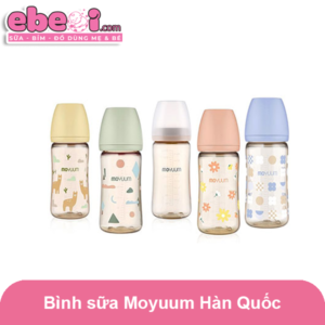 Bình sữa Moyuum trơn Hàn Quốc cho bé sơ sinh