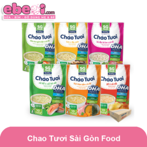 Cháo Tươi Sài Gòn Food gói 270g đủ 11 vị