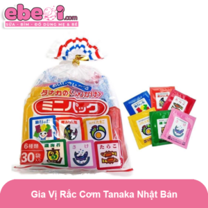 Gia vị rắc cơm Tanaka Nhật Bản 30 gói cho trẻ 1+