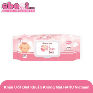 Khăn ướt diệt khuẩn không mùi HARU Vietnam