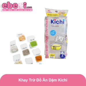 Khay trữ đồ ăn dặm Kichilachi cho bé 50-150ml