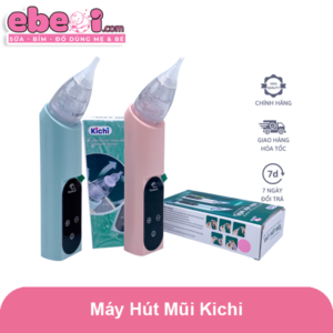 Máy hút mũi Kichilachi làm sạch mũi cho bé - Màu xanh, hồng