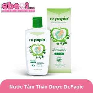 Nước Tắm Thảo Dược Dr Papie 0-3M 230ml