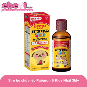 Siro ho chó mèo Paburon S Kids Nhật 3M+