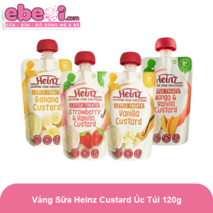 Váng sữa Heinz Custard Úc túi 120g