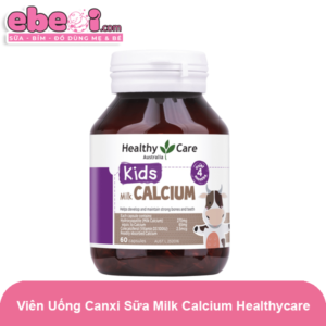 Viên Uống Canxi sữa Milk Calcium Healthycare Cho Bé 60 viên