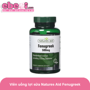 Viên uống lợi sữa Natures Aid Fenugreek 90 viên