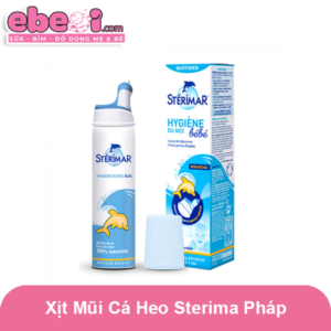 Xịt mũi cá heo màu xanh Sterima Pháp 100ml