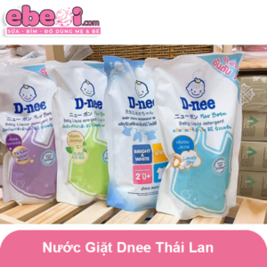 Nước Giặt Dnee Thái Lan 550ml hương cỏ xanh, phấn hồng, Phương Đông
