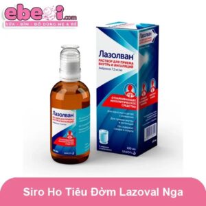 Siro ho tiêu đờm Lazoval Nga