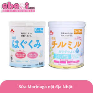 Sữa Morinaga nội địa Nhật 800g số 0 và 9