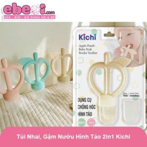 Túi nhai, gặm nướu Kichilachi - 100% Platinum silicon