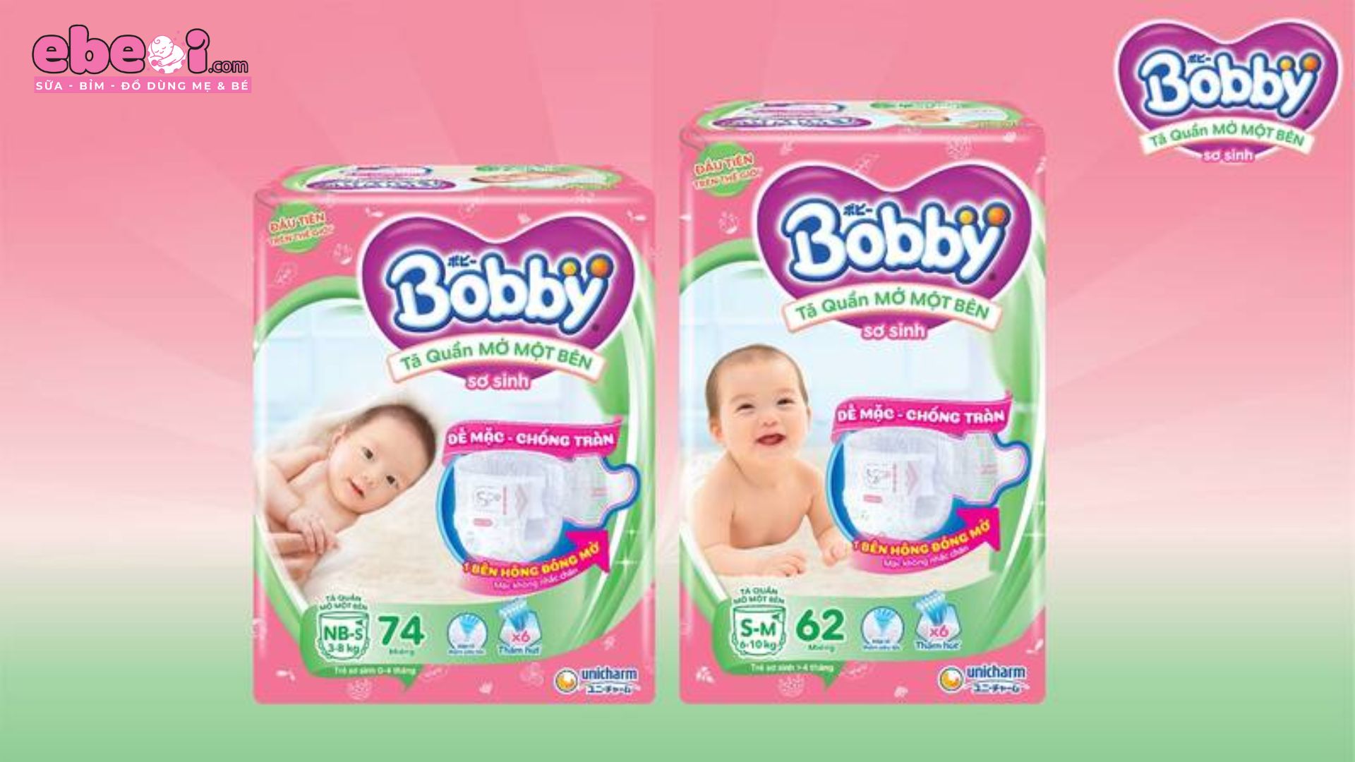 Bỉm Bobby Fresh Newborn