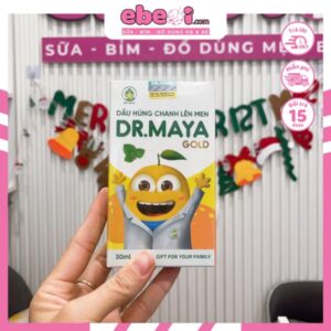 Dầu húng chanh lên men Minion Gold Dr.Maya | +6M - 30ml