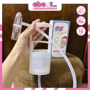 Dụng cụ hút mũi bằng tay thế hệ mới, nhựa nguyên sinh không BPA