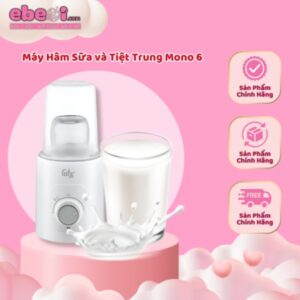 Máy hâm sữa tiệt trùng Fatzbaby Mono 6 Núm xoay tròn