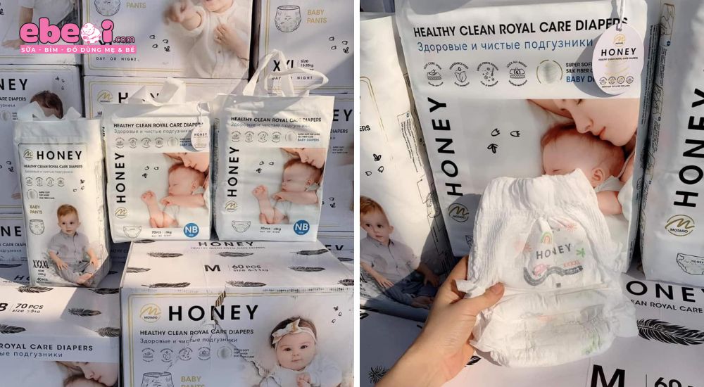 Mức giá Bỉm Honey