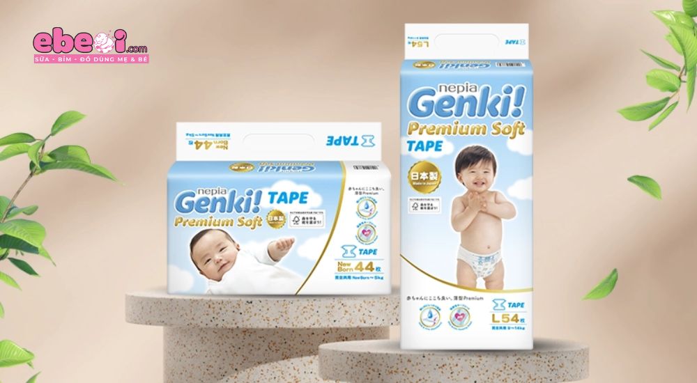Bỉm Genki nội địa Nhật Bản