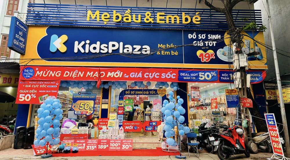 Cửa hàng mẹ và bé uy tín tại Hà Nội KIDSPLAZA