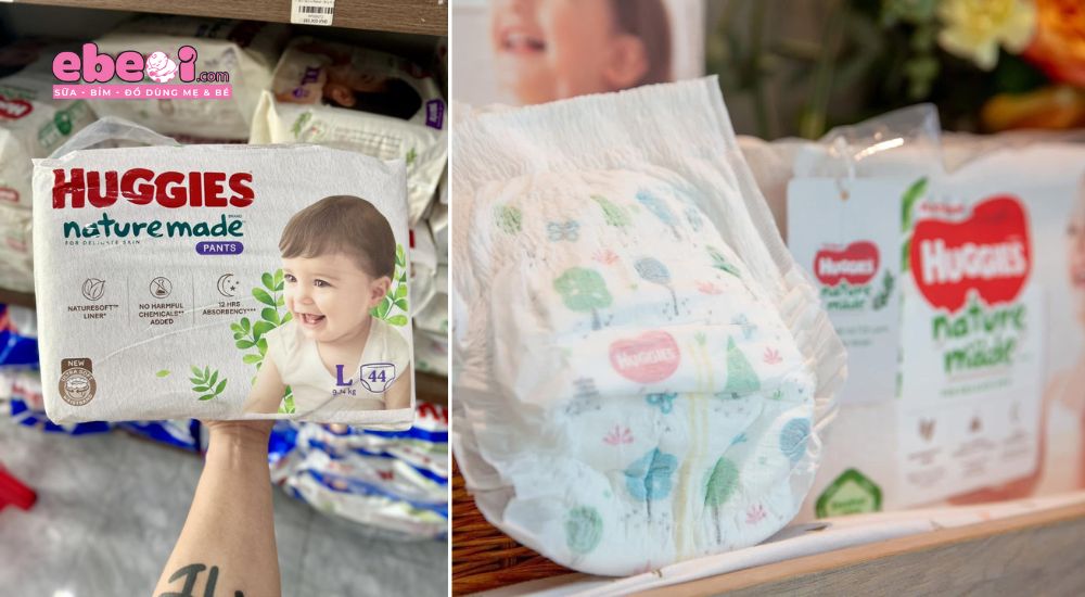 Lưu ý khi mua bỉm Huggies Nature