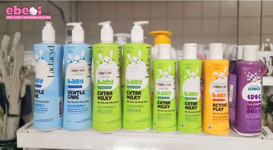 Phân loại các dòng sữa tắm Lactacyd phổ biến hiện nay