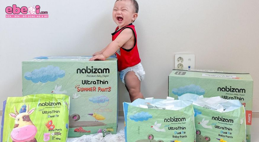 Review bỉm Nabizam Summer có tốt và phù hợp với bé không? 6 Bỉm Nabizam có tốt không