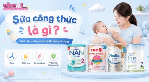 Tìm hiểu sữa công thức là gì